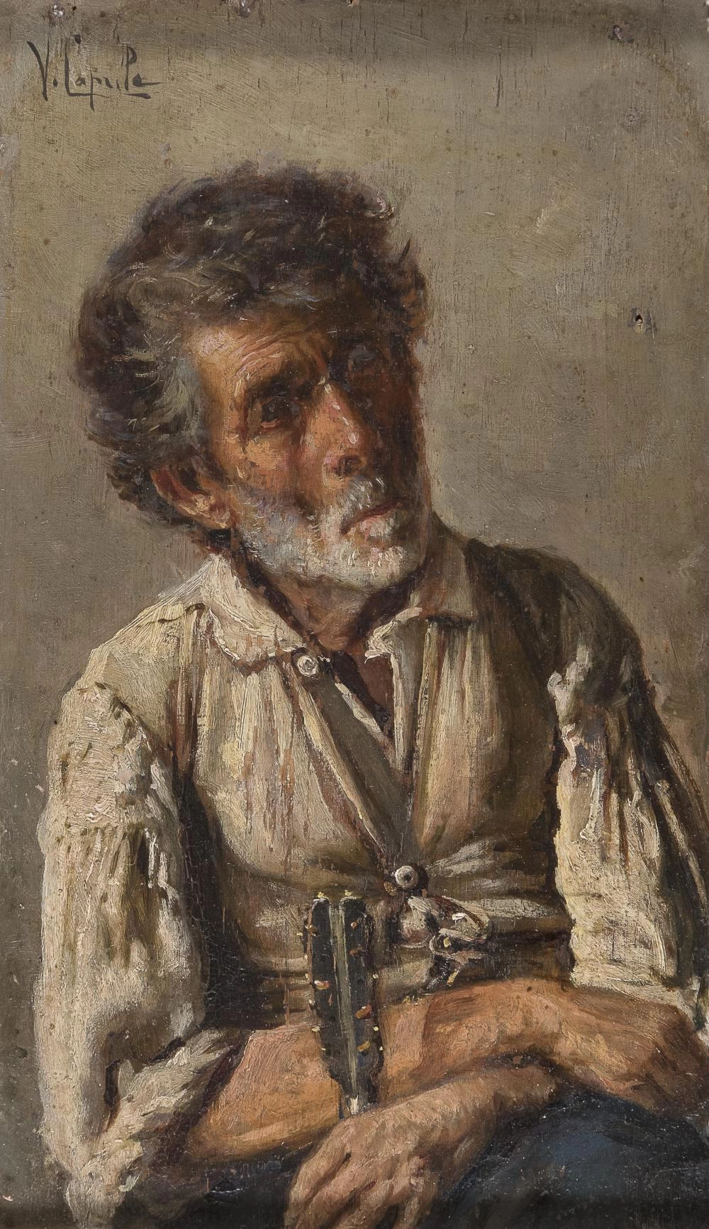 Anziano con chitarra